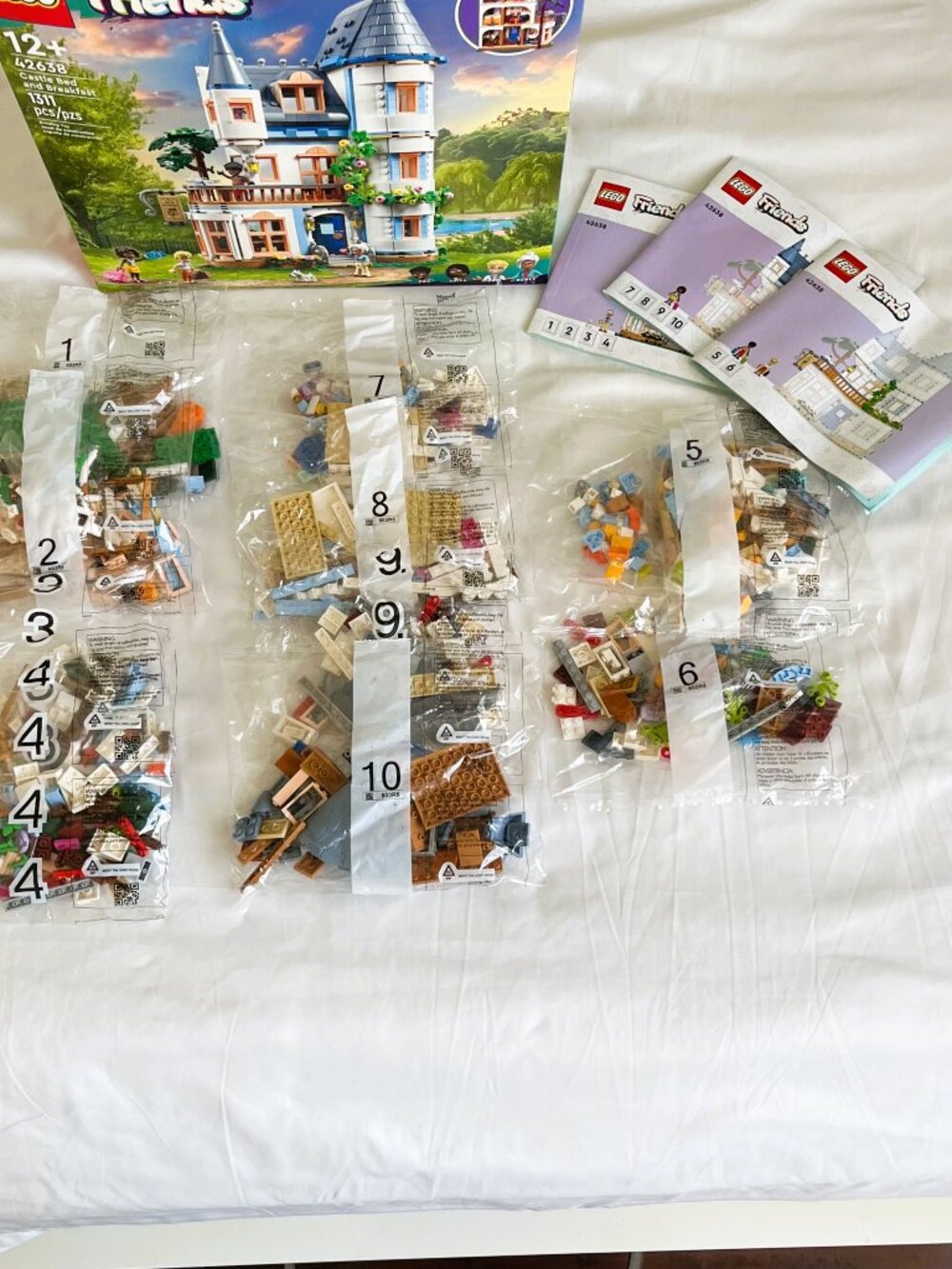 LEGO Friends 42638 Castle Bed and Breakfast - Open Box (Bag 5 Opened)